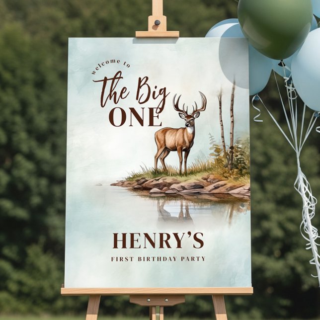 Affiche Le Big ONE Deer première chasse 1er anniversaire (Créateur téléchargé)