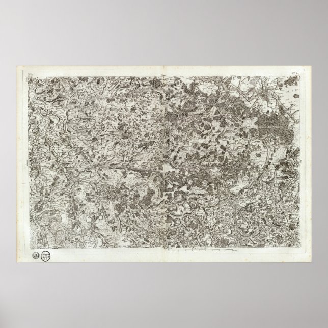 Affiche Le Blanc, Chateauroux, Montmorillon (Devant)