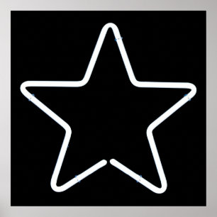 Affiche Le blanc d'étoile, tiennent le premier rôle lumine