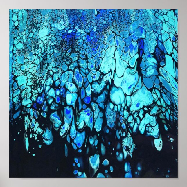 Affiche Le bleu profond (Devant)