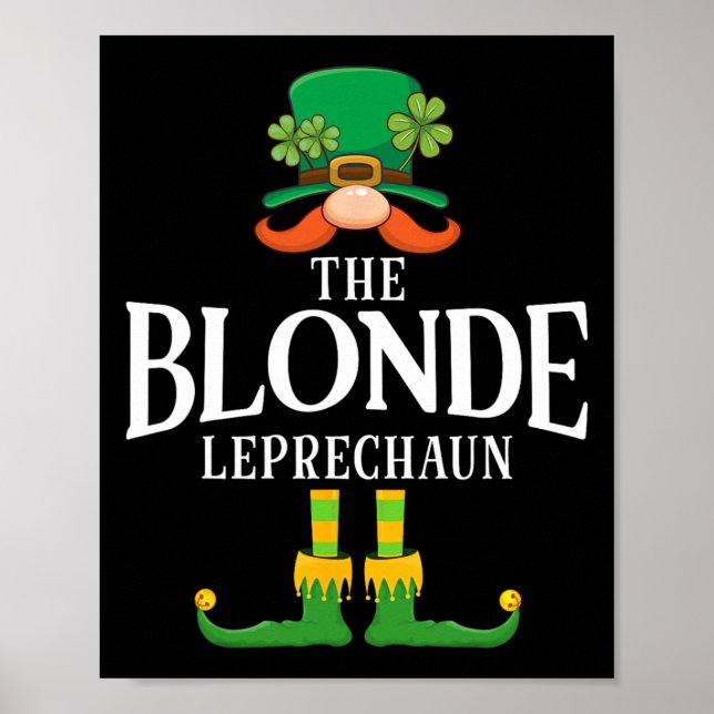 Affiche Le blond lutin Saint-Patrick jour de correspondanc (Devant)