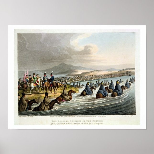 Affiche Le Boasted Crossing of the Niemen at the Opening (Devant)