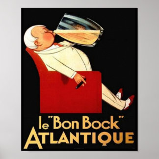 Affiche le Bon Bock Atlantique