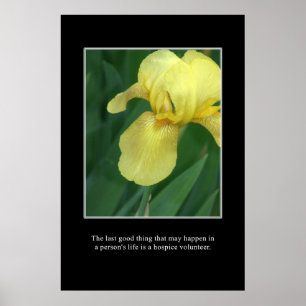 Affiche Le bon d'un volontaire d'hospice