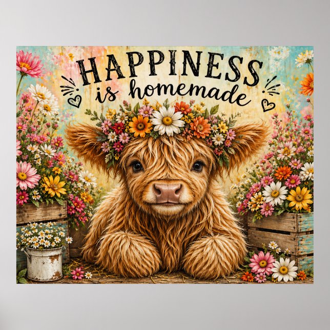 Affiche Le bonheur est fait maison (Devant)