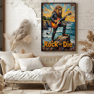 Affiche Le bord de l'océan : l'hymne du lion
