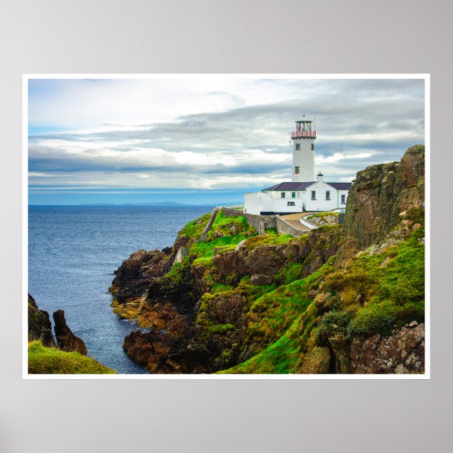 Affiche Le « bord du monde » au phare de Fanad Head (Devant)