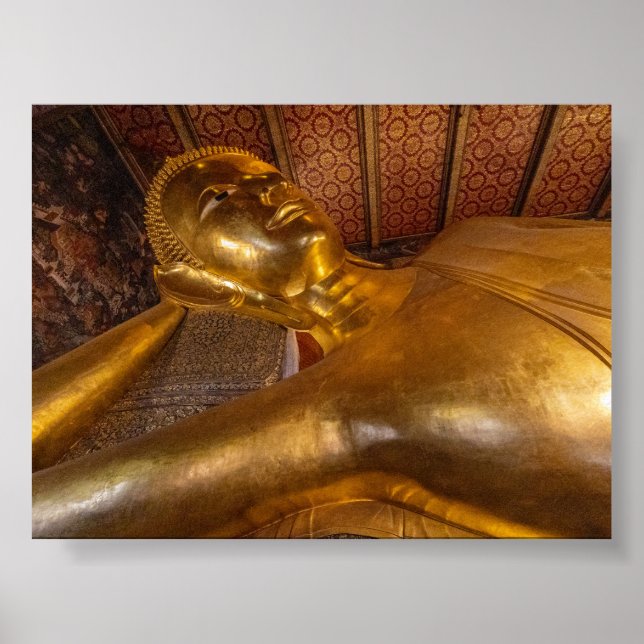 Affiche Le Bouddha couché à Bangkok (Devant)