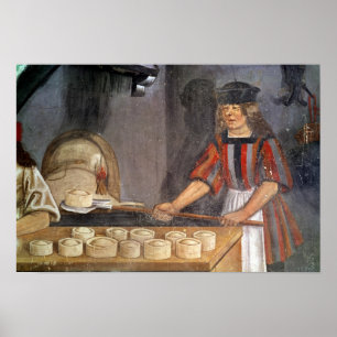 Affiche Le boulanger