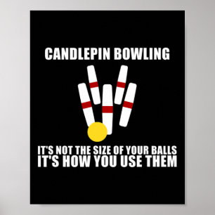 Affiche Le Bowling À Cannes Pas La Taille De Ll New Englan