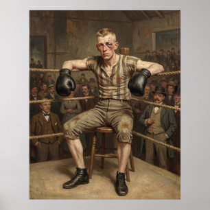 Affiche Le Boxeur