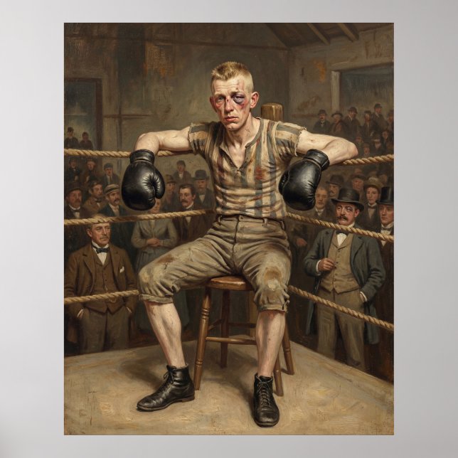 Affiche Le Boxeur (Devant)