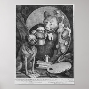 Affiche Le boxeur Charles Churchill, une fois que