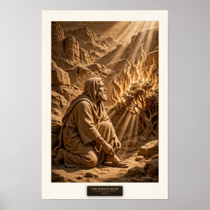 Affiche LE BUISSON ARDENT - Exode 3:2 (Propre)