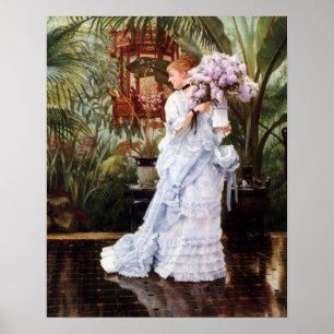Affiche Le Bunch de Lilacs par James Tissot