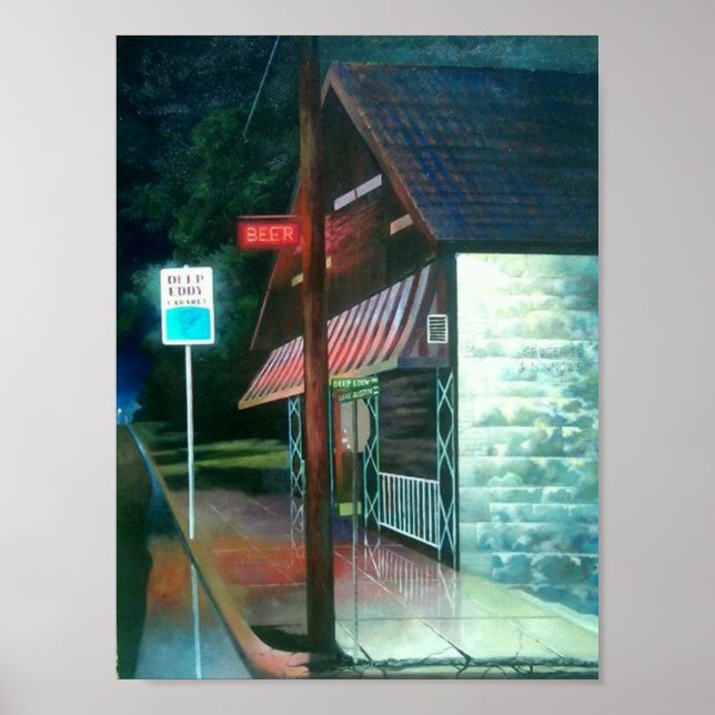 Affiche Le cabaret de Michael Sabatini, Deep Eddy's, à imp (Devant)