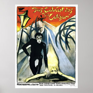 Affiche Le Cabinet du Dr Caligari 1920 Restauré