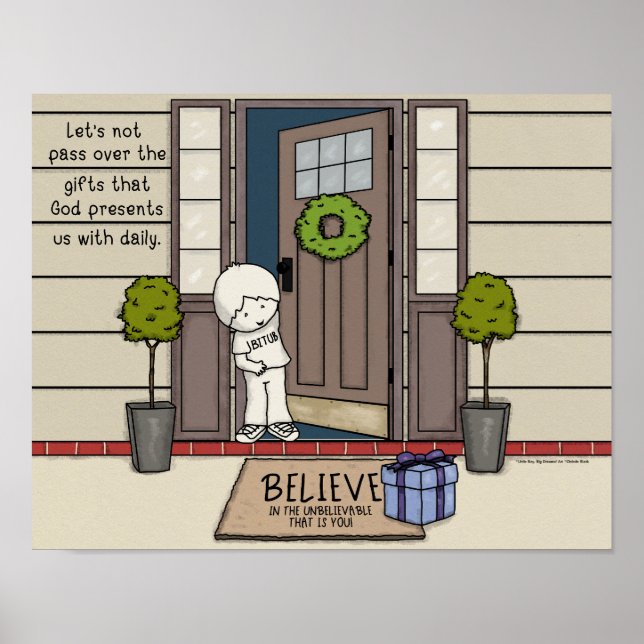 Affiche Le cadeau quotidien de Dieu (Devant)