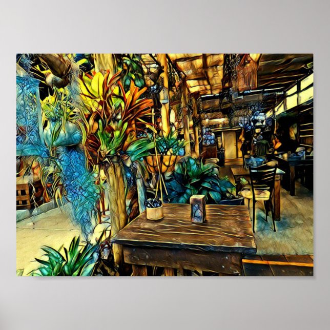 Affiche Le Café (Devant)