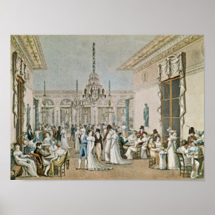 Affiche Le Café Frascati en 1807