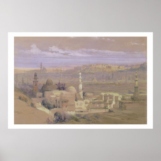 Affiche Le Caire de la porte de Citoyenneté, en regardant  (Devant)