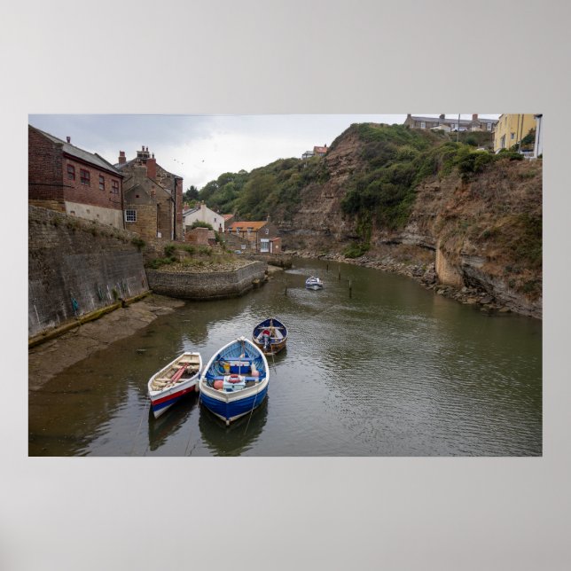 Affiche Le Calme de Staithes Beck (Devant)