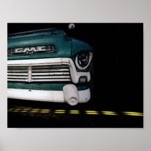 Affiche Le camion de monstre de GMC