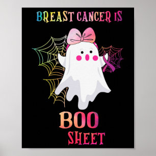 Affiche Le cancer du sein est la feuille de démarrage1