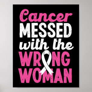 Affiche Le Cancer Envahi Par Le Malheureux Cancer Du Poumo