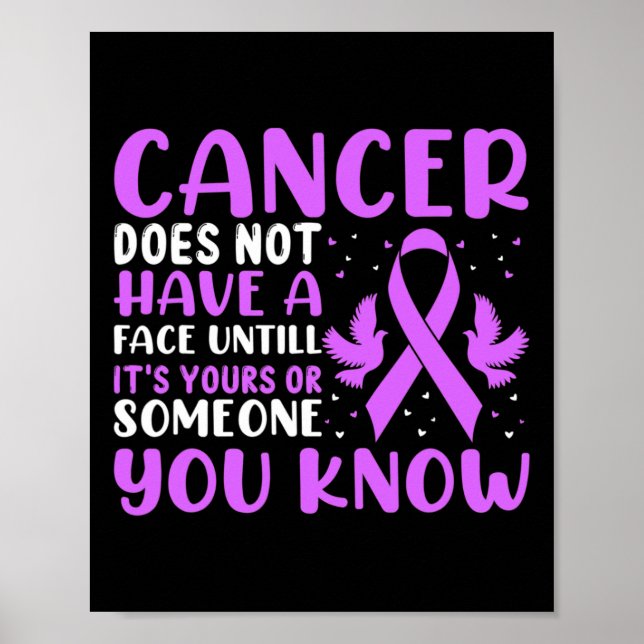 Affiche Le cancer n'a pas de visage jusqu'à... - Journée m (Devant)