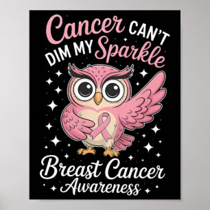 Affiche Le cancer ne peut pas réduire mes lauréats du canc