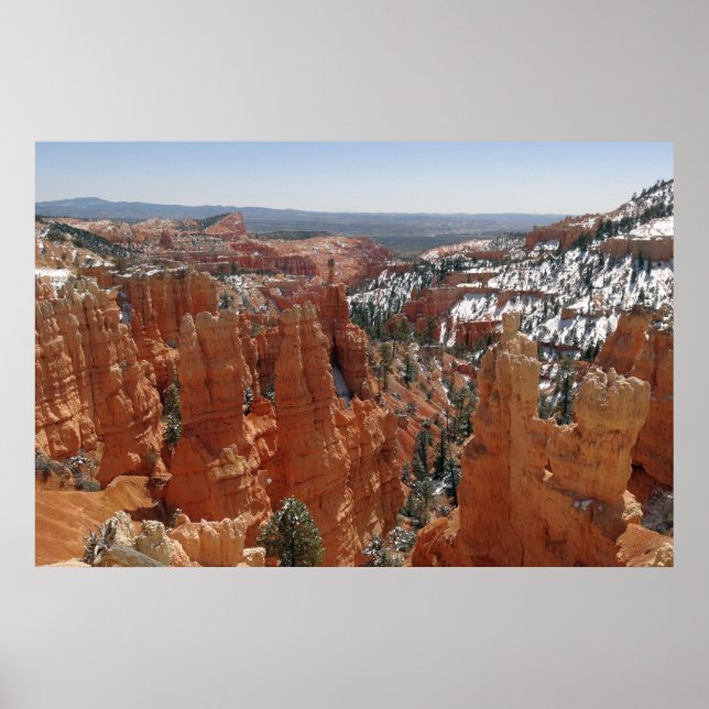 Affiche Le canyon Fairyland au parc national Bryce Canyon (Devant)