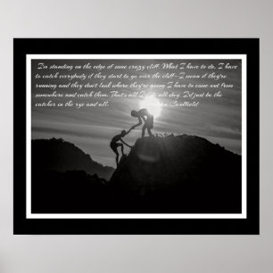 Affiche Le Capteur dans la citation du Caulfield Holden-Ry