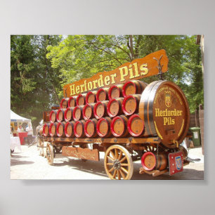 Affiche Le car de bière