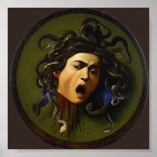 Affiche Le Caravaggio Medusa