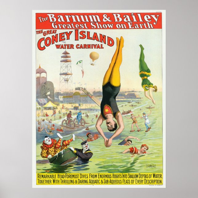 Affiche Le Carnaval de la Grande île de Coney (Devant)