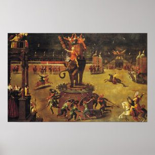 Affiche Le carrousel des éléphants