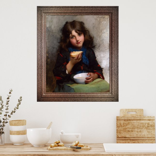 Affiche Le Casse-Croûte par Léon-Jean-Basile Perrault (Cuisine)