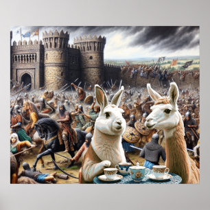 Affiche Le Castle Siege Tea Party