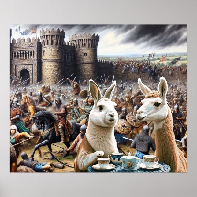 Affiche Le Castle Siege Tea Party (Devant)