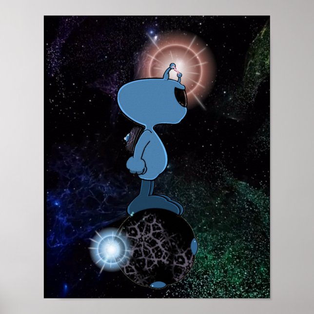 Affiche Le cavalier de la sphère de Qwiby (Devant)