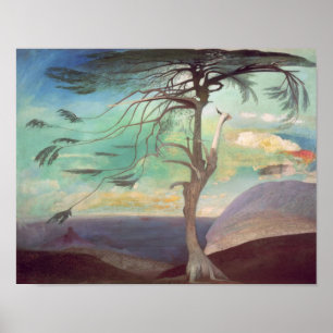 Affiche Le Cèdre Solitaire, 1907