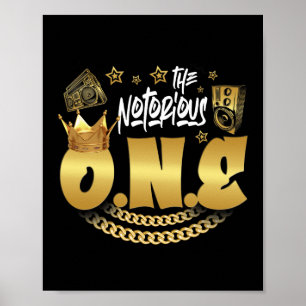 Affiche Le célèbre Hip hop d'une vieille école Funny 1st B