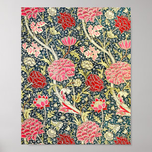 Affiche Le célèbre motif Cray de William Morris