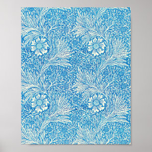 Affiche Le célèbre motif Marigold de William Morris