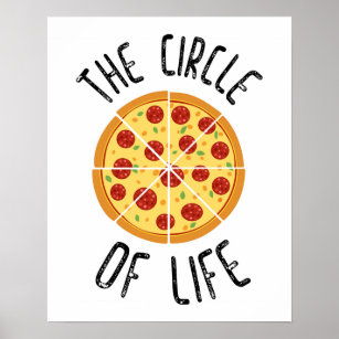 Posters Affiches Humour Pizza Zazzle Fr