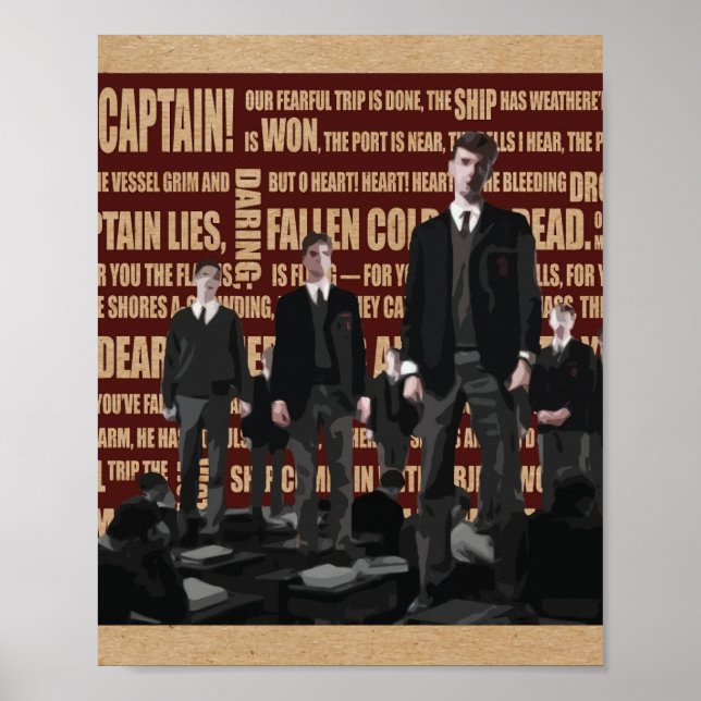 Affiche Le Cercle des poètes disparus  (Devant)