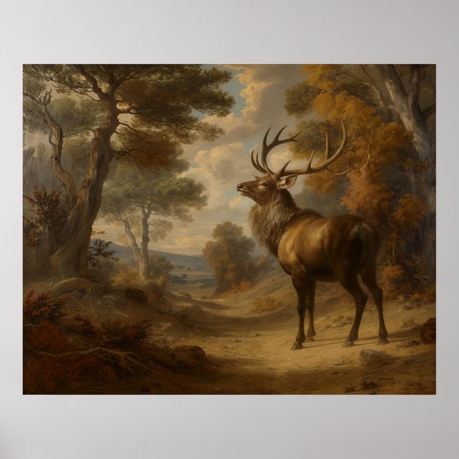 Affiche Le Cerf (Devant)