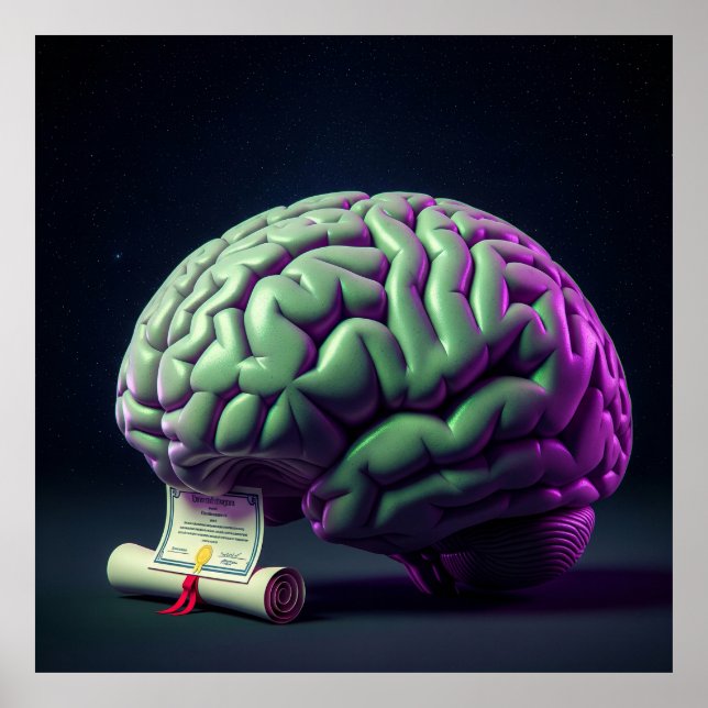 Affiche Le Cerveau : Votre Qualification Ultime (Devant)
