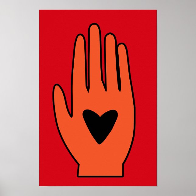 Affiche Le cessez-le-feu maintenant main la conception gra (Devant)